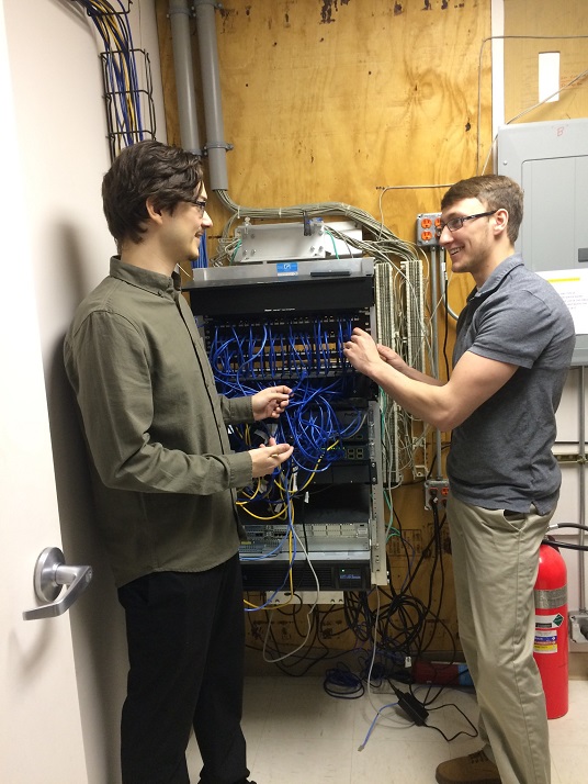 Trent and Adam - Server Room - Blog